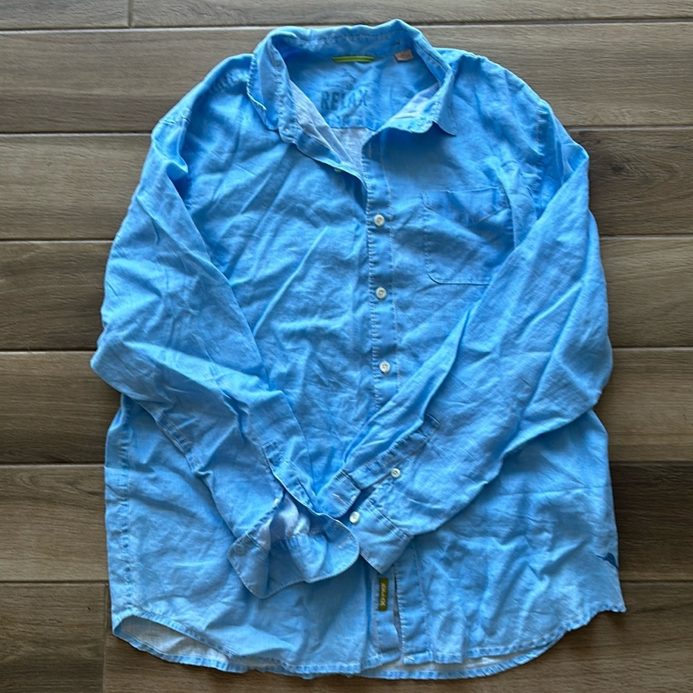 Tommy Bahama Sea Glass Breezer Linen Shirt
